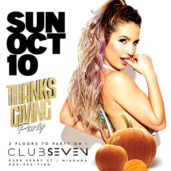 Club Seven - Special Events - Thanksgiving 2021