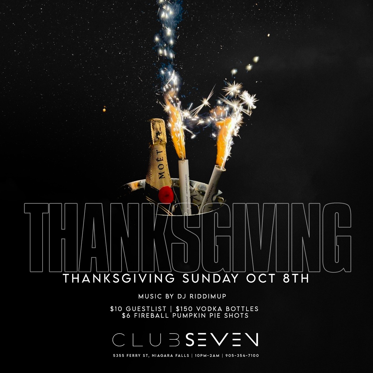Club Seven - Special Events 2023