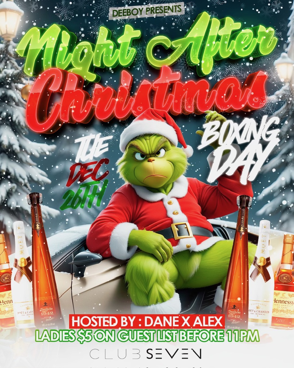 Club Seven - Boxing Day Special Events 2023