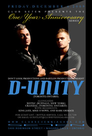 Club Se7en One Year Anniversary D-Unity