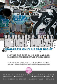 Club Se7en Urban Meltdown Wednesdays