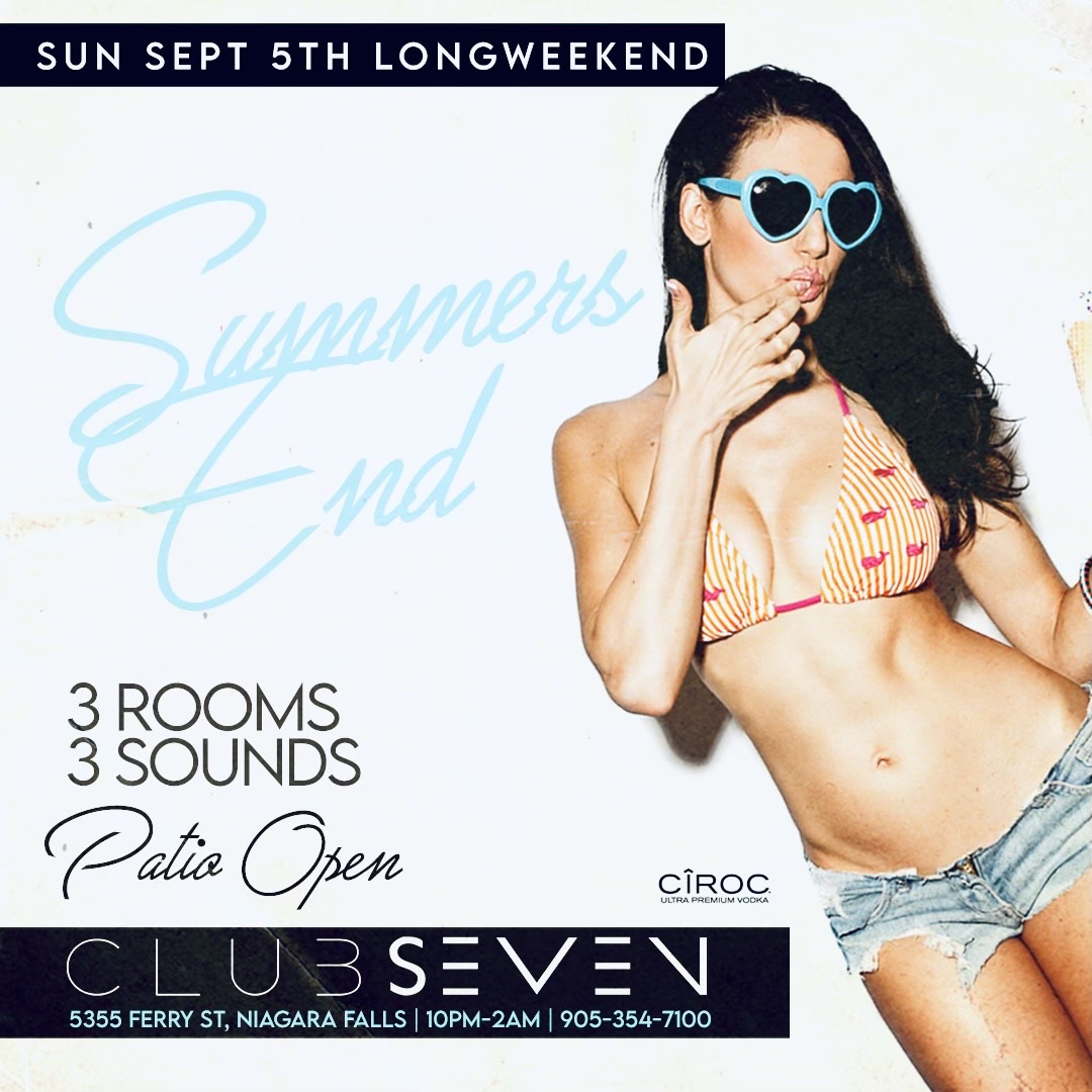 Club Seven - Special Events - August 2021