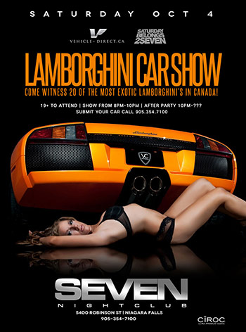 Club Se7en - Lamborghini Car Show