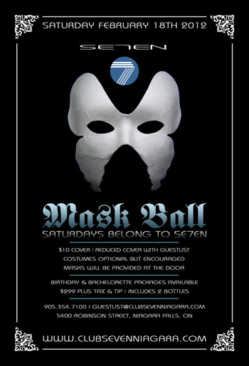 Club Se7en Mask Ball