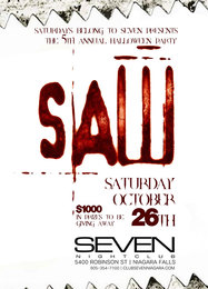 Club Se7en Saturdays Belong To Seven - Saw