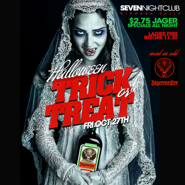 Club Seven - Halloween 2017 - Trick or Treat - Friday, October 27, 2017