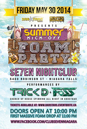 Club Se7en - Summer Kick-Off Foam Party