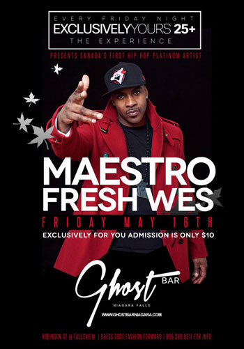 Club Se7en - Ghost Bar - Maestro Fresh Wes