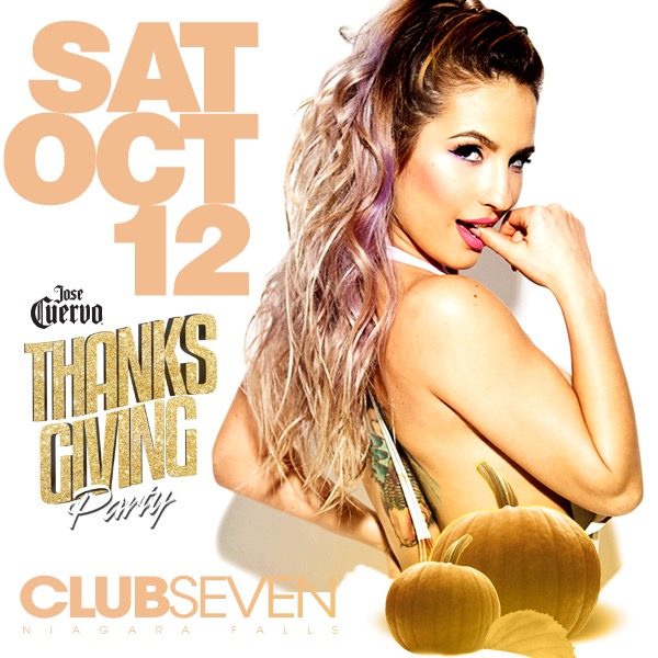 Club Seven - Special Events - Thanksgiving October 12, 2019