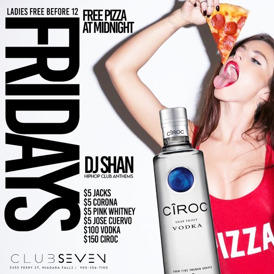 Club Seven - Fridays 2023