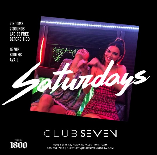 Club Seven - Saturday Clubbing in Niagara Falls 2023