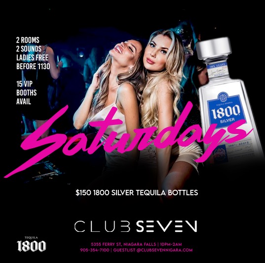 Club Seven - Saturday Clubbing in Niagara Falls 2023