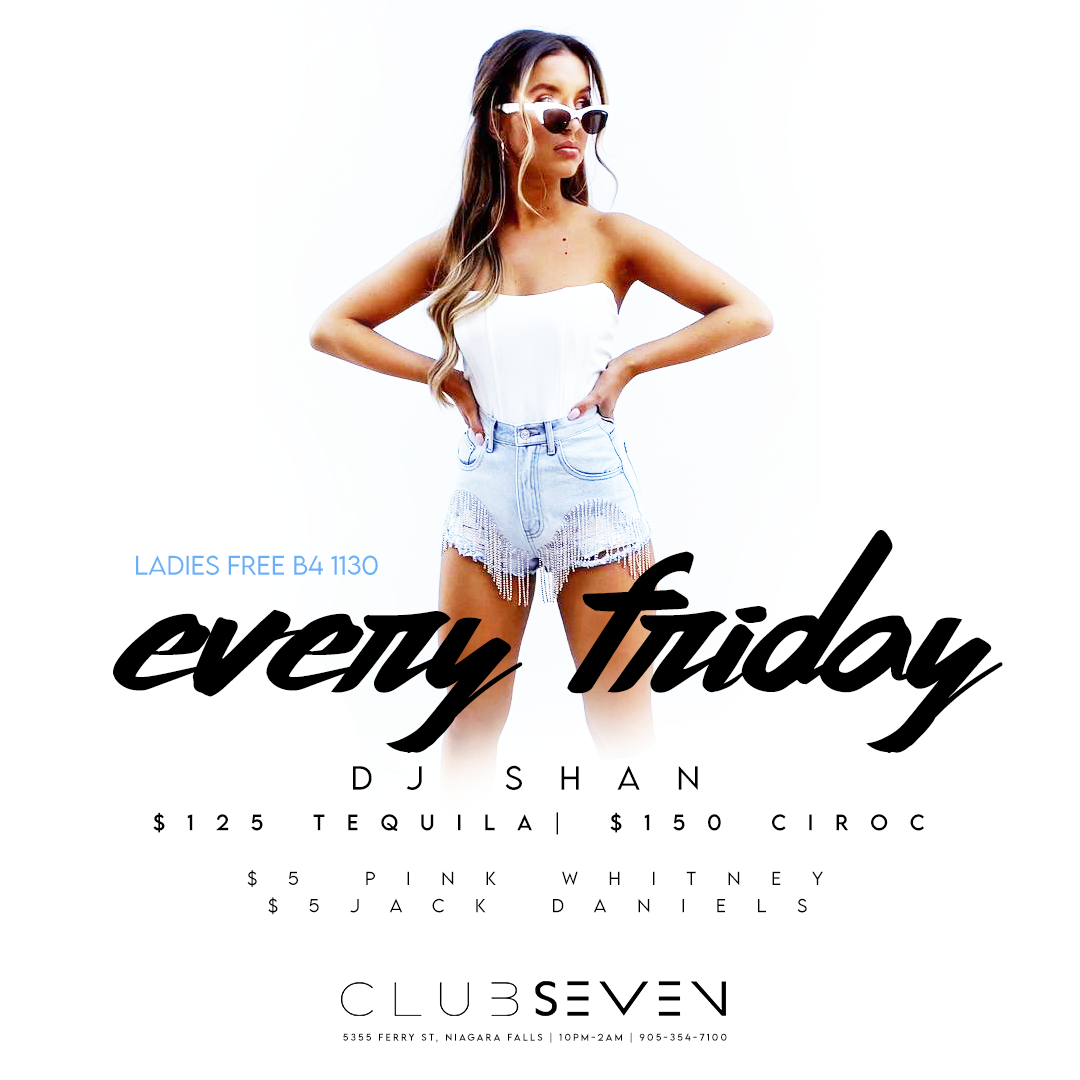 Club Seven - Fridays 2023