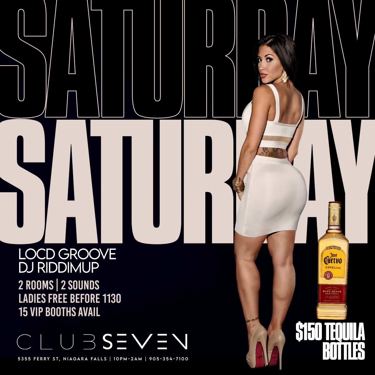 Club Seven - Saturday Clubbing in Niagara Falls 2023