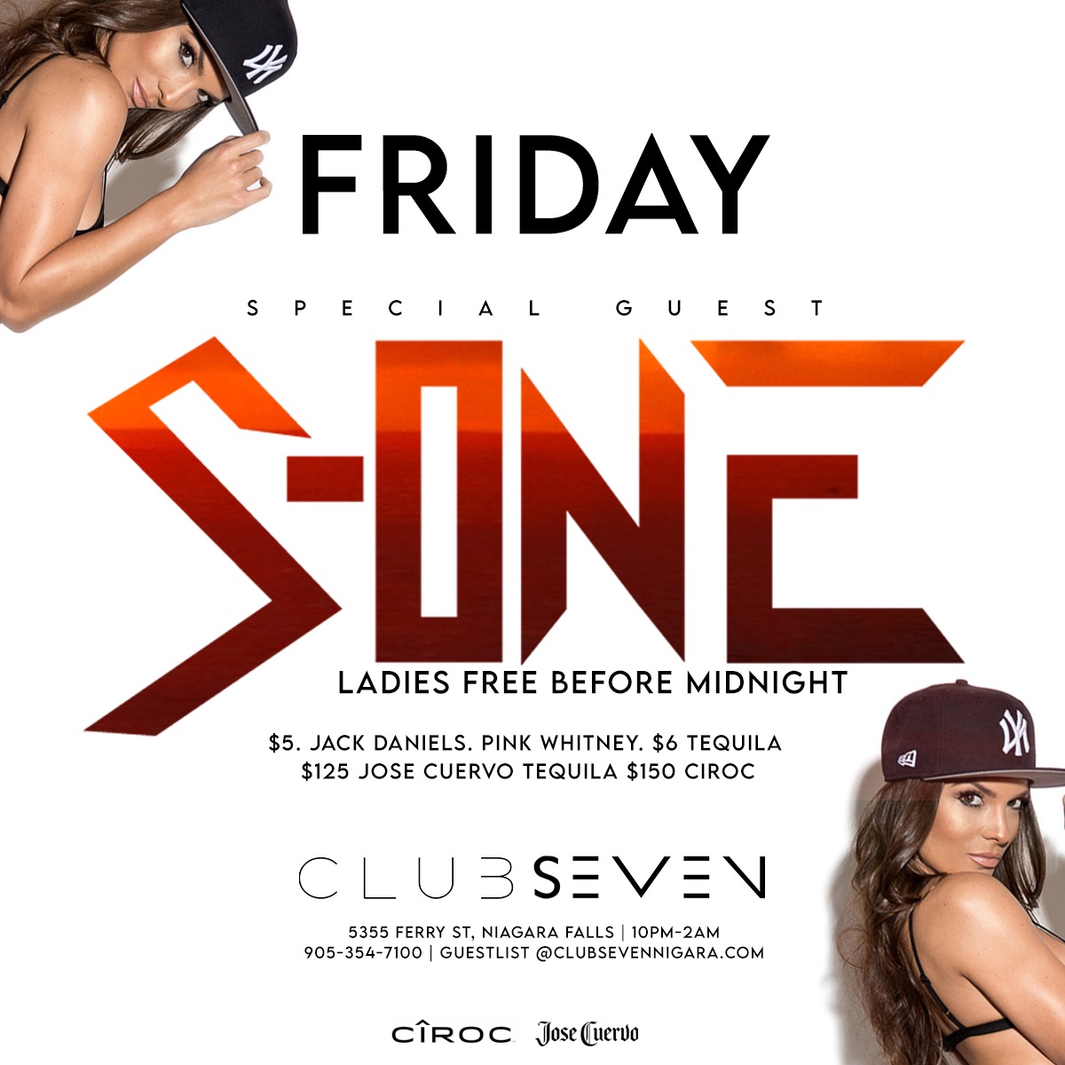 Club Seven - Fridays 2023