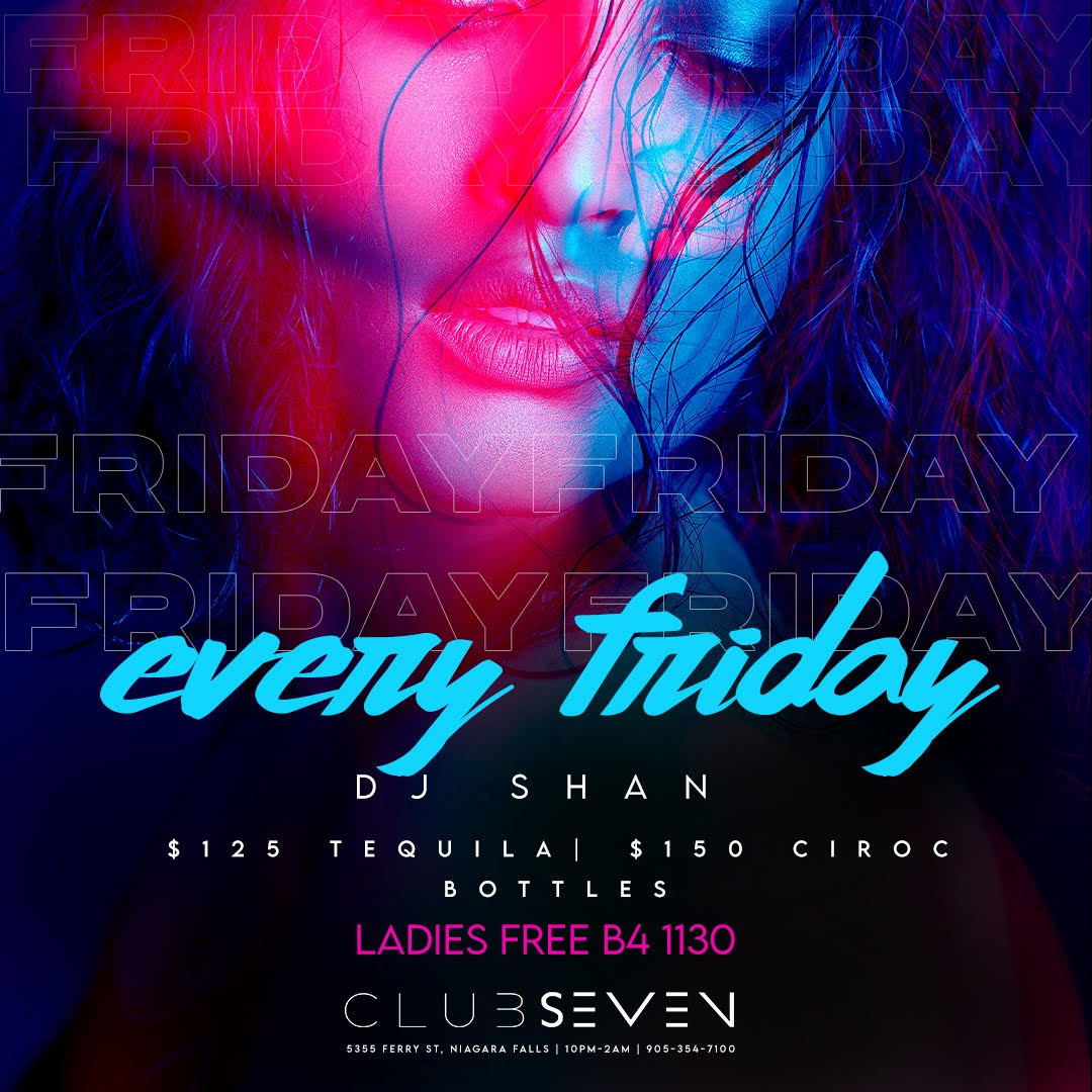 Club Seven - Fridays 2023