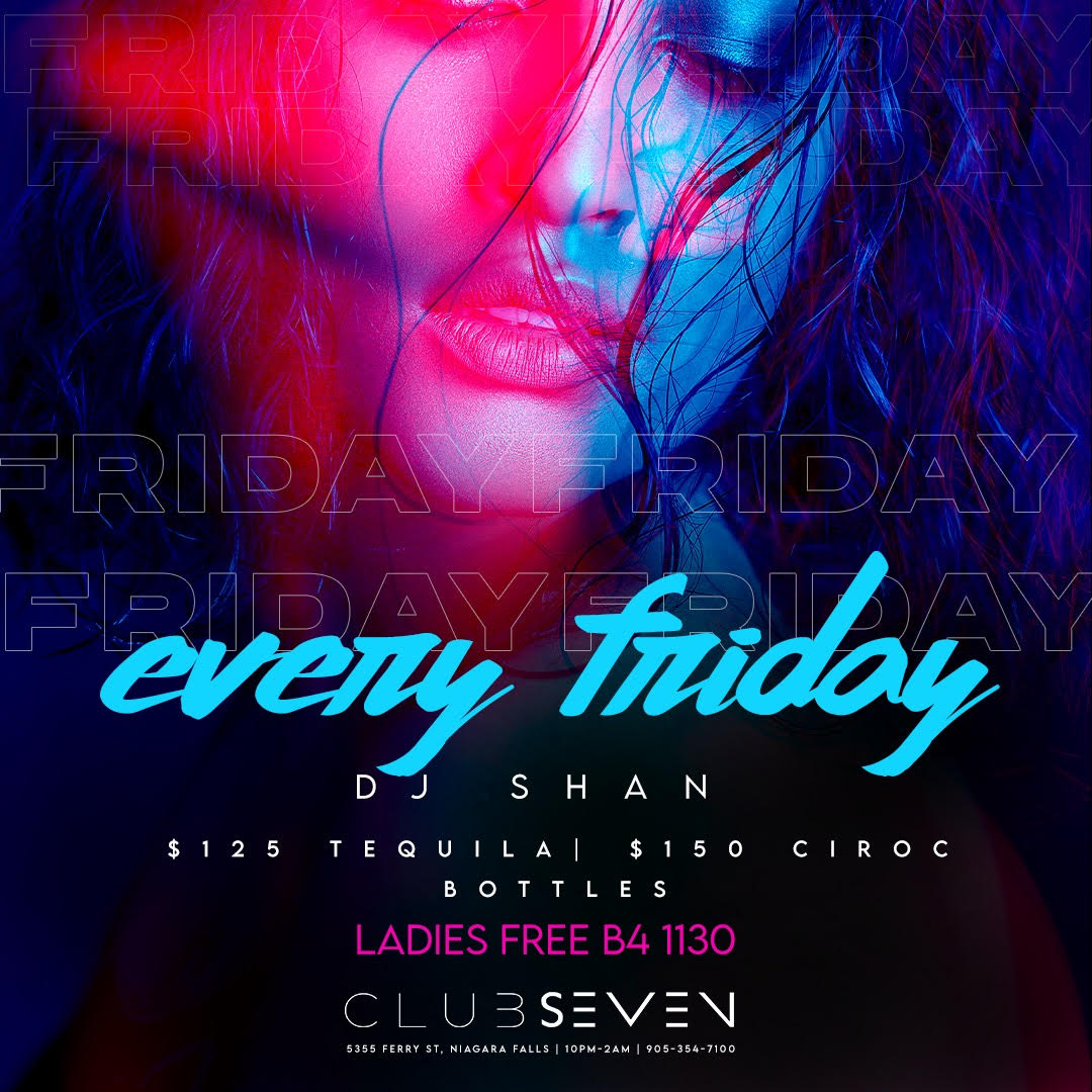 Club Seven - Fridays 2023