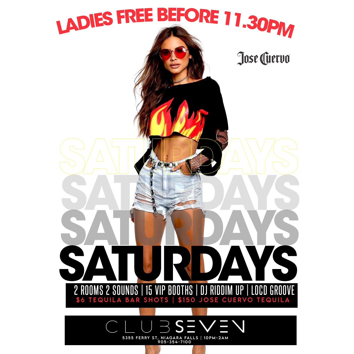 Club Seven - Saturday Clubbing in Niagara Falls 2023