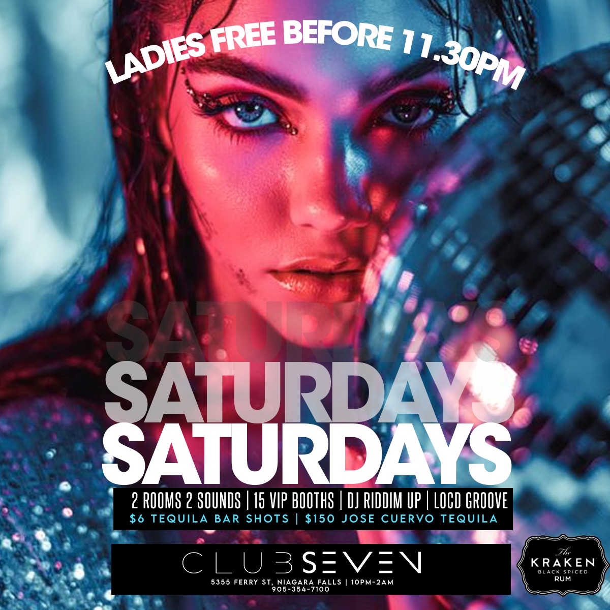 Club Seven - Saturday Clubbing in Niagara Falls 2023