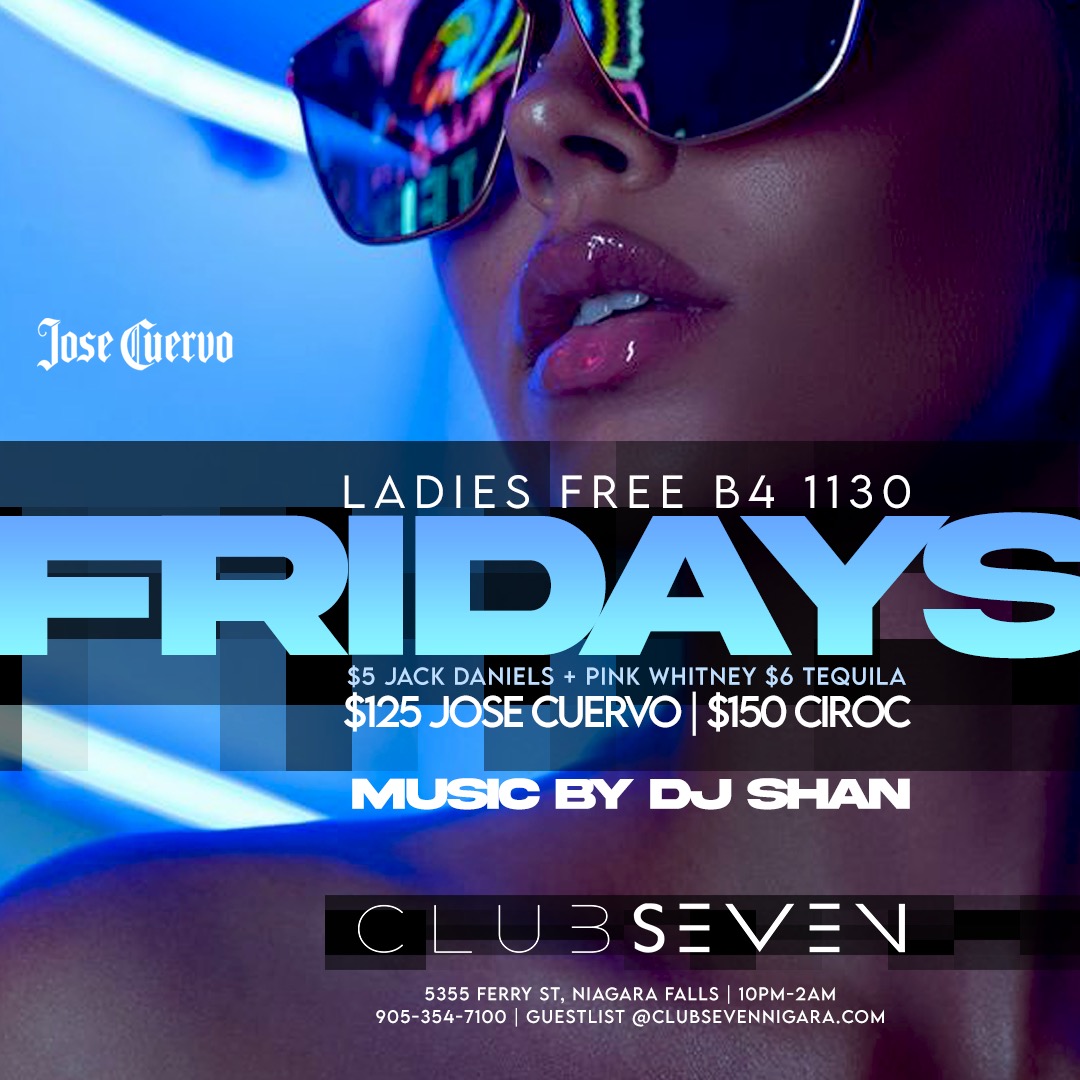 Club Seven - Fridays 2023