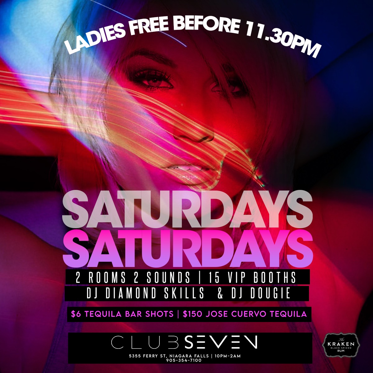 Club Seven - Saturday Clubbing in Niagara Falls 2023