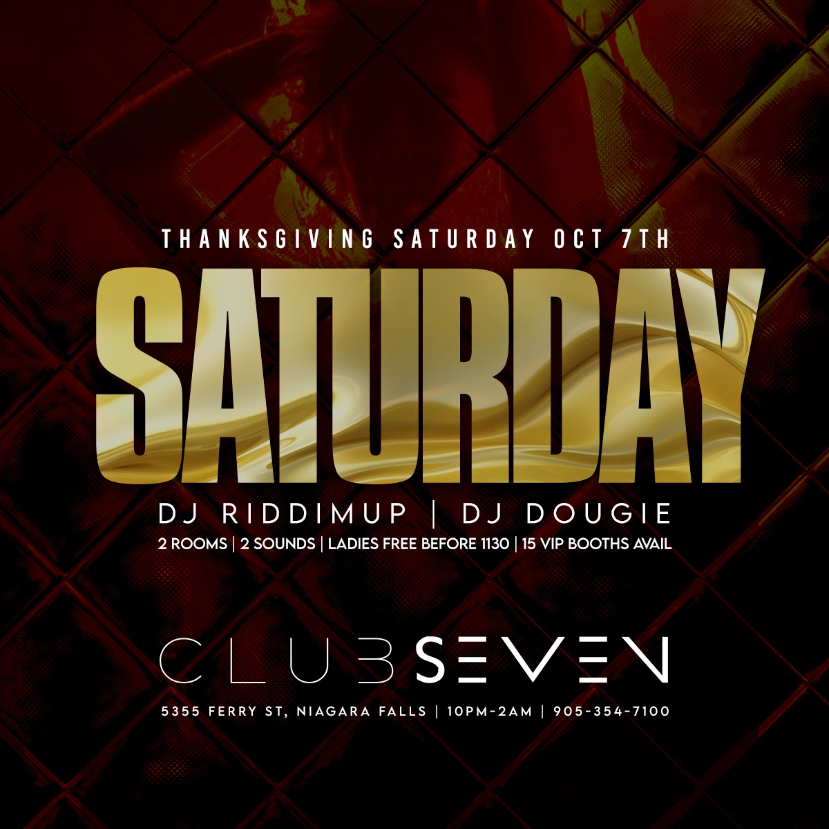 Club Seven - Saturday Clubbing in Niagara Falls 2023