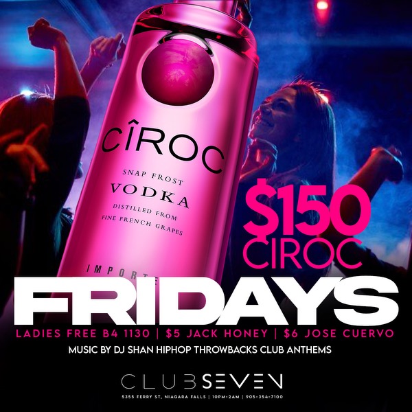 Club Seven - Fridays 2023