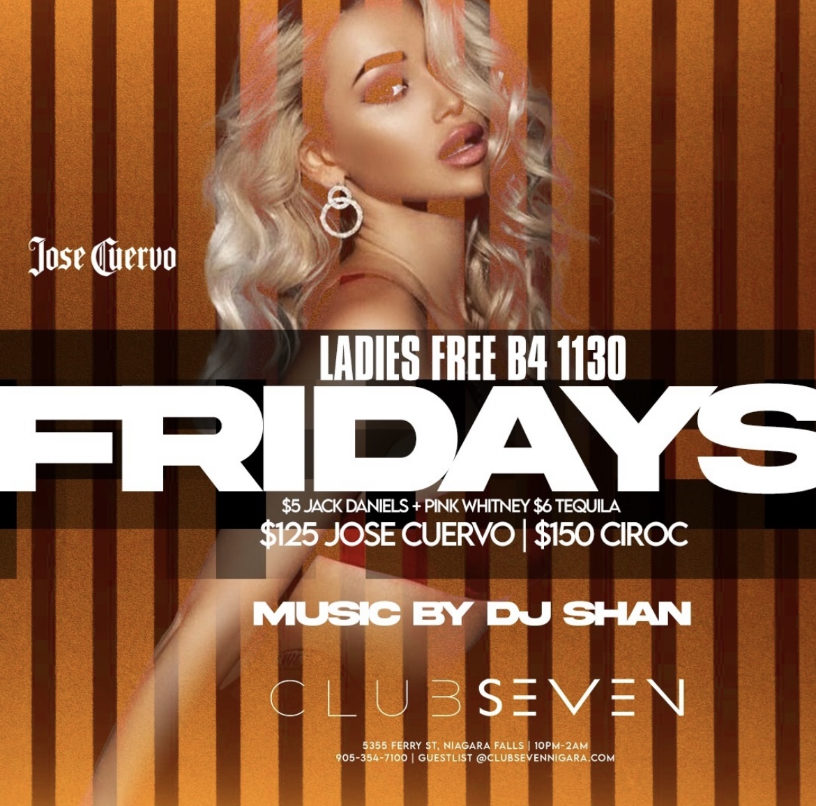 Club Seven - Fridays 2024