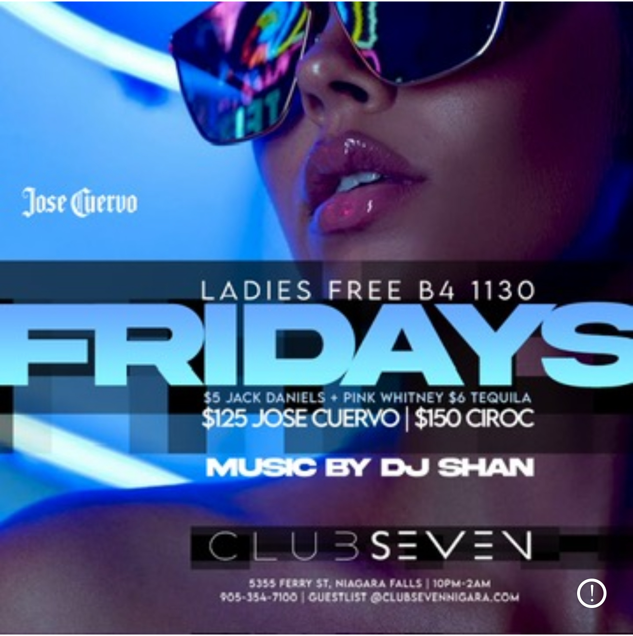 Club Seven - Fridays 2024