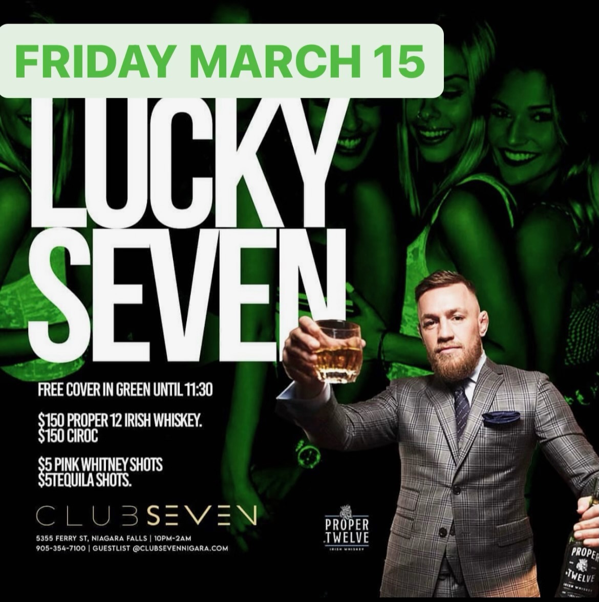 Club Seven - Fridays 2024