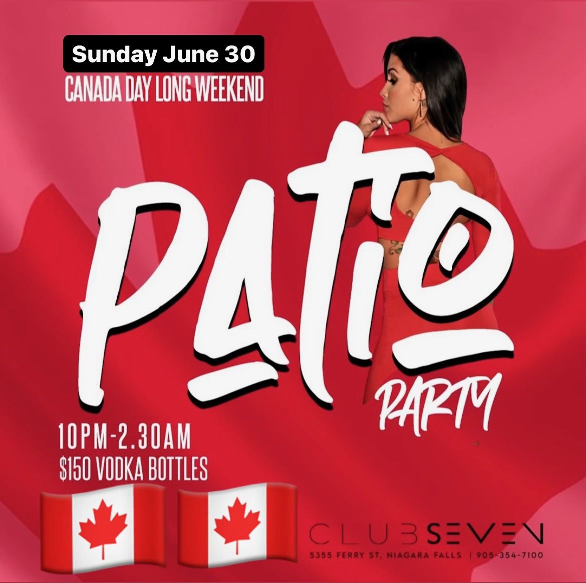 Club Seven -Special Events 2024