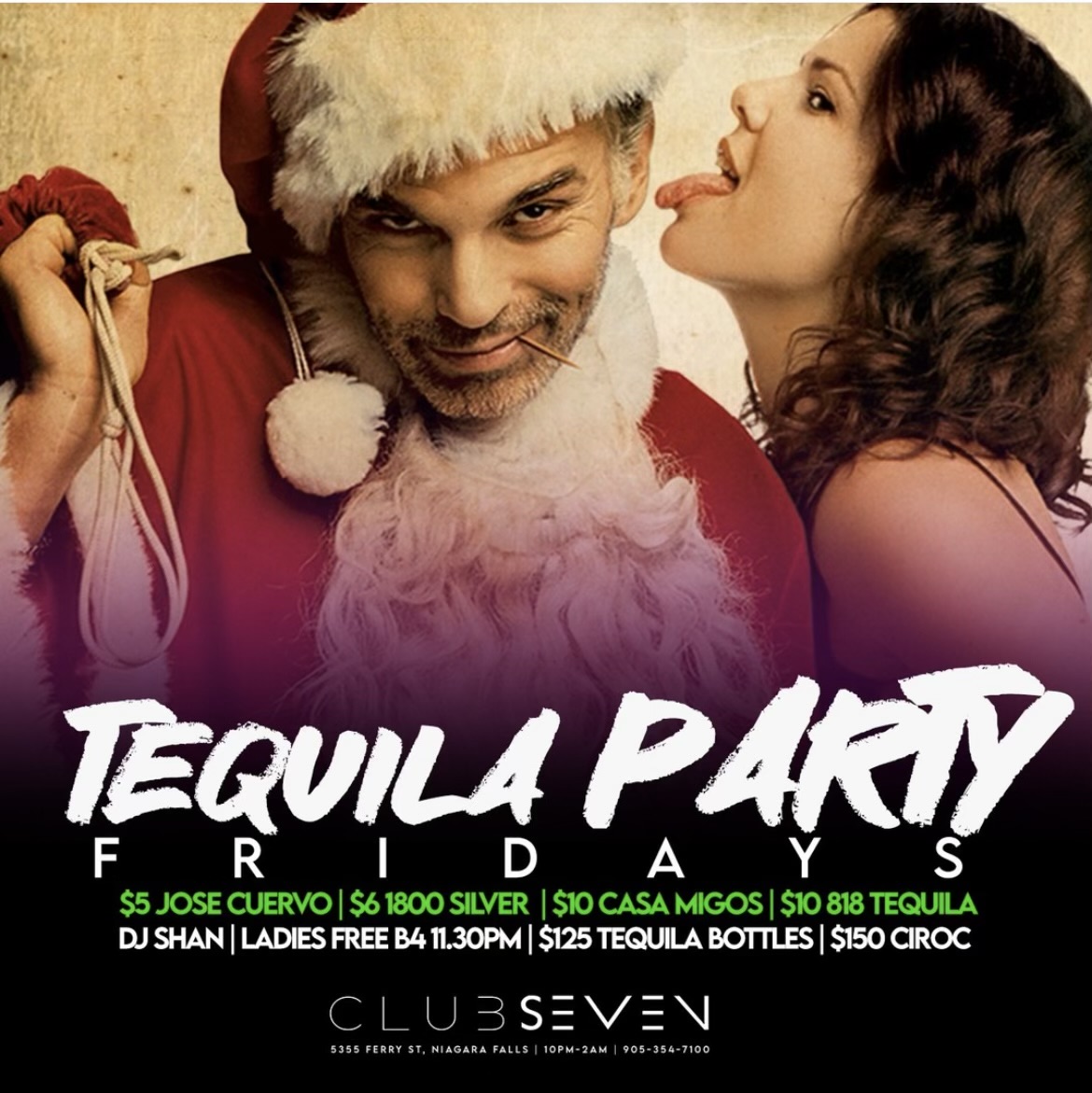 Club Seven - Fridays 2024