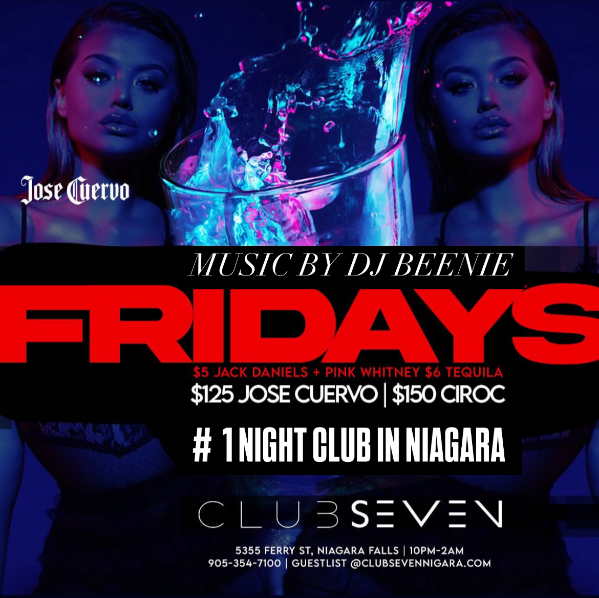 Club Seven - Fridays 2025