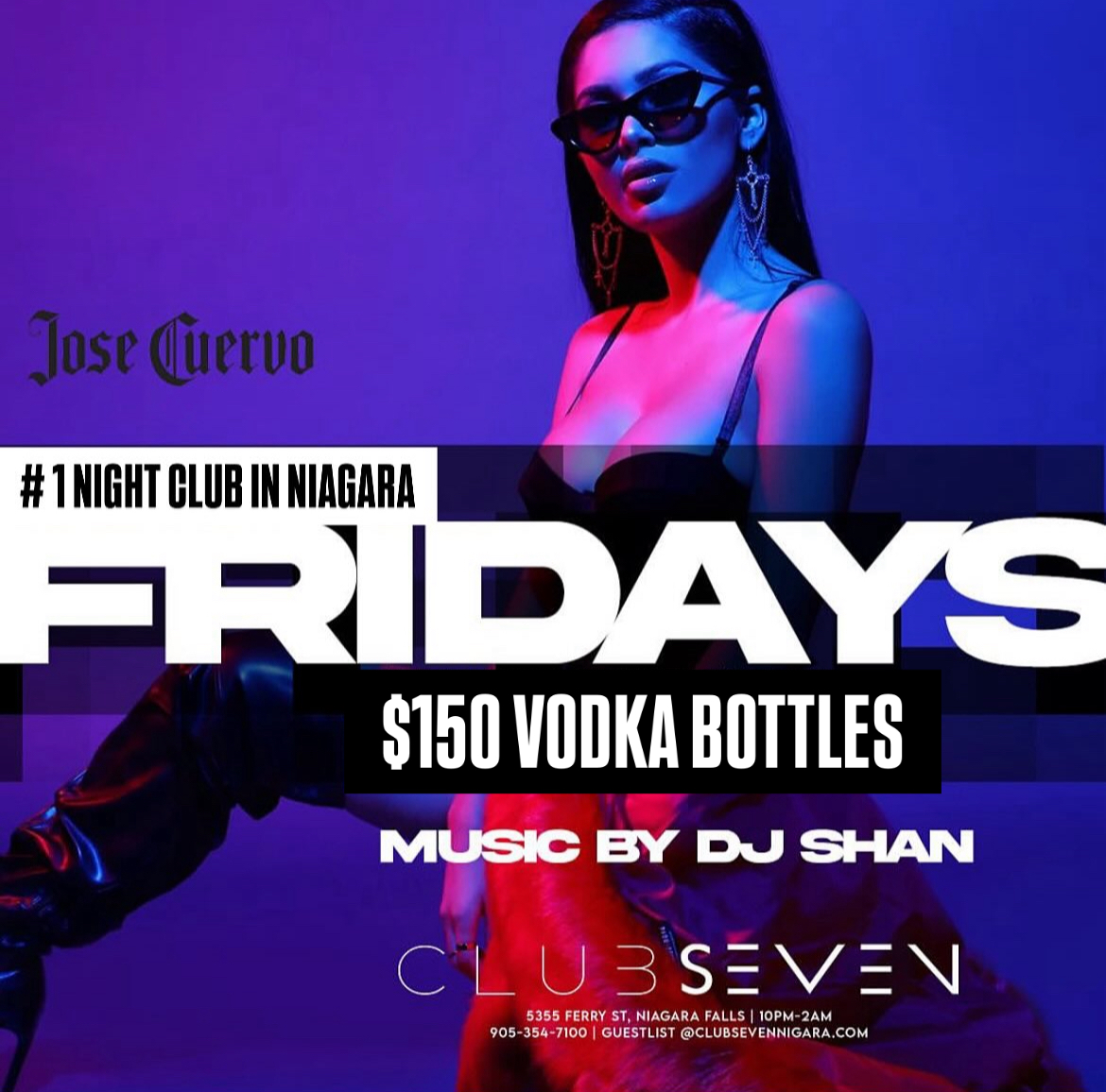 Club Seven - Fridays 2025