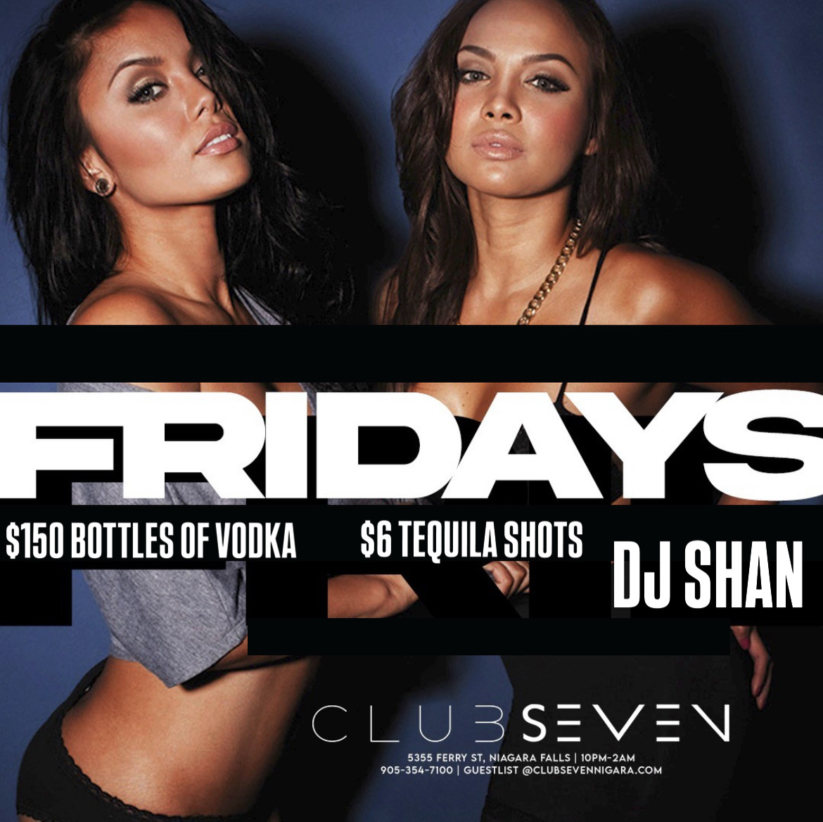 Club Seven - Fridays 2026