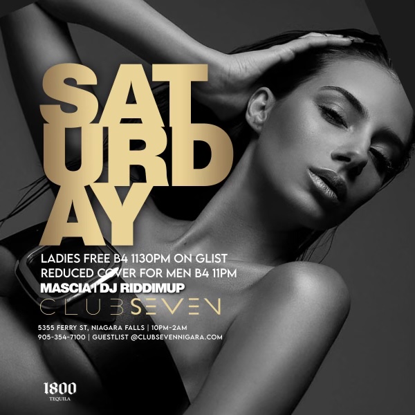 Club Seven - Every Saturday Niagara Falls