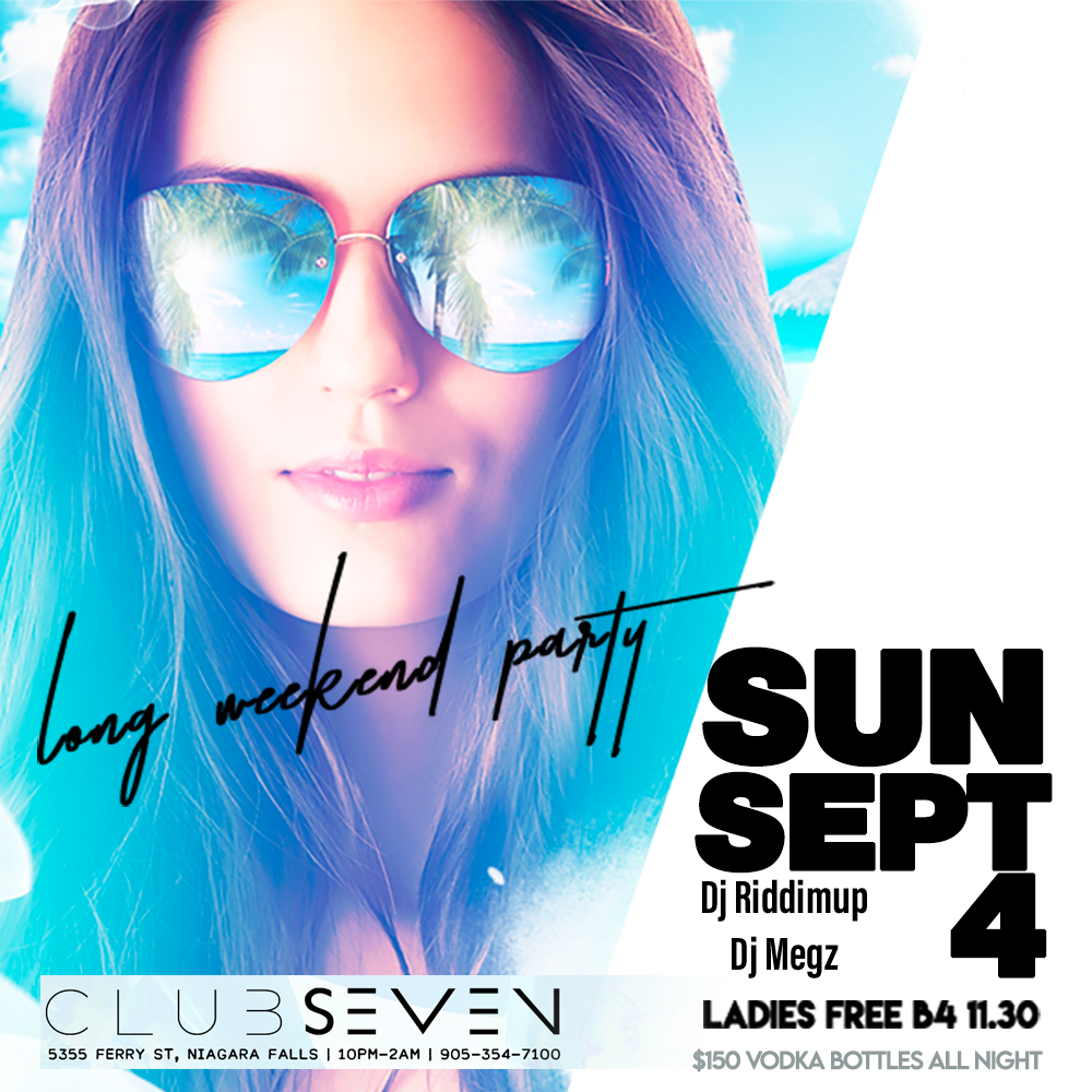 Club Seven - Special Events - Summer 2022