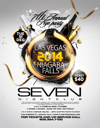 Club Se7en - 2014 New Year's Eve