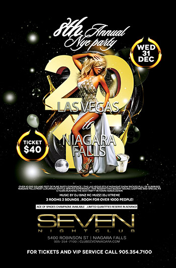 Club Se7en - 8th Annual NYE Party