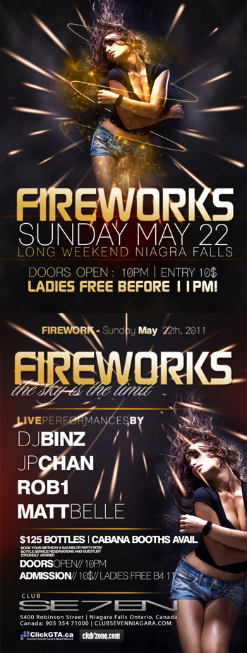 Club Se7en Fireworks