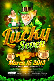 Club Se7en Saturdays Belong To Seven - Lucky Seven