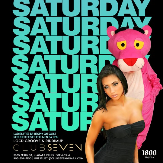 Club Seven - Saturday Clubbing in Niagara Falls July 2022